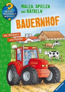 Wieso? Weshalb? Warum? - Malen, spielen und rätseln: Bauernhof