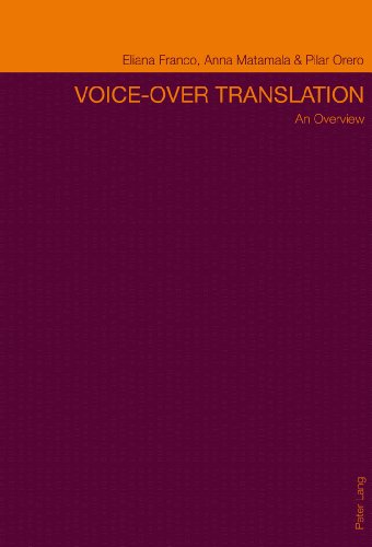 Voice-over Translation - Eliana PC Franco Anna Matamala Pilar Orero Kartoniert (TB)