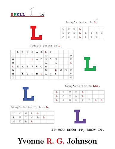 Spell-It: Today's Letter Is L