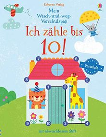 Mein Wisch-und-weg-Vorschulspaß: Ich zähle bis 10!: mit abwischbarem Stift