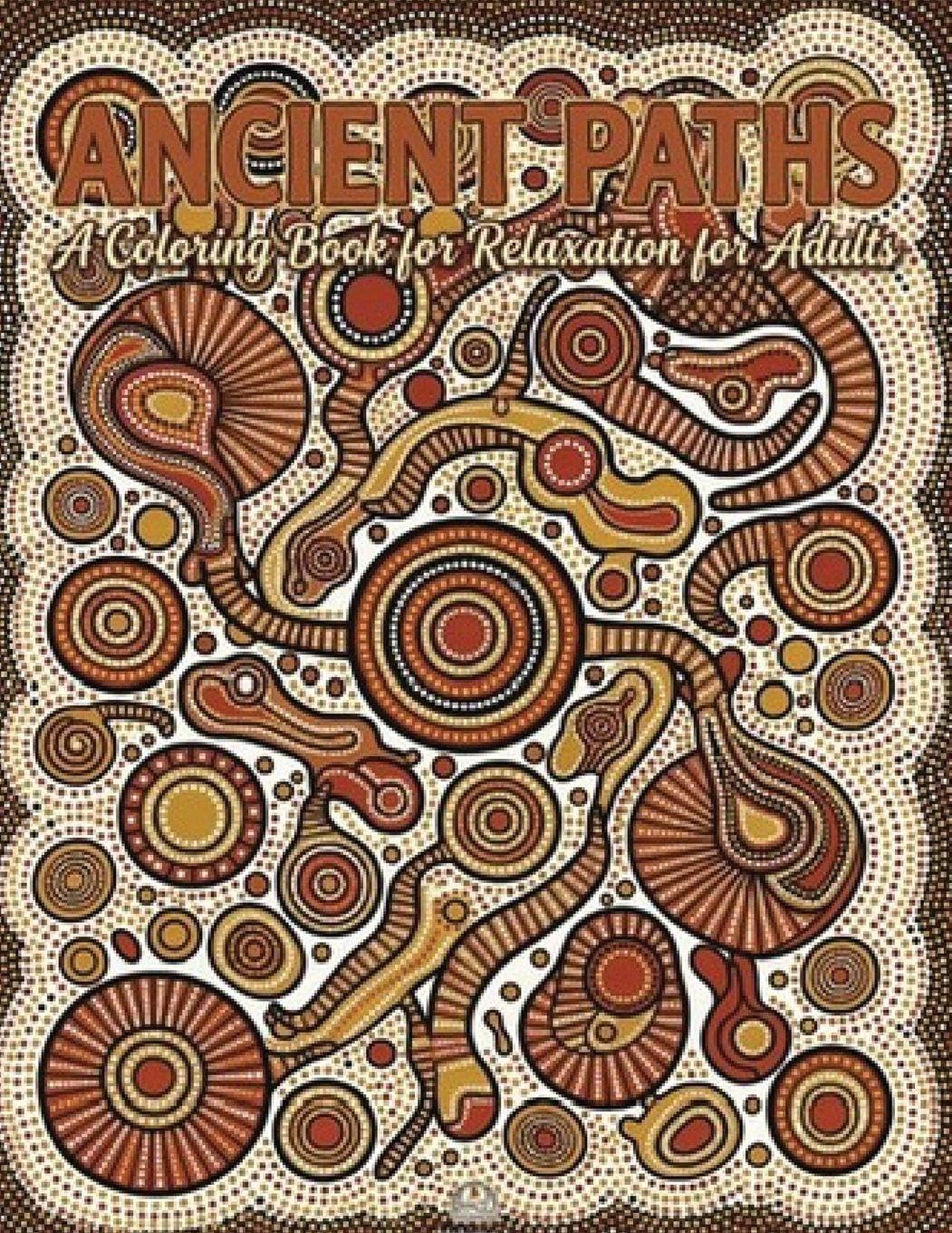 Ancient Path - Australian Aboriginal Art Style Images