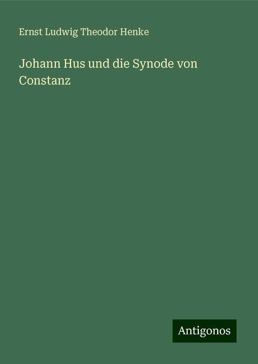Johann Hus und die Synode von Constanz