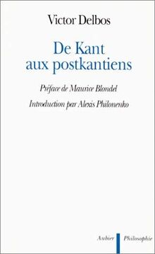 De Kant aux postkantiens