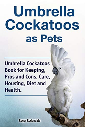 Roger Rodendale Umbrella Cockatoos As Pets. Umbrella Cockatoos Book For Keeping, Pros And Cons, Care, Housing, Diet And Health.