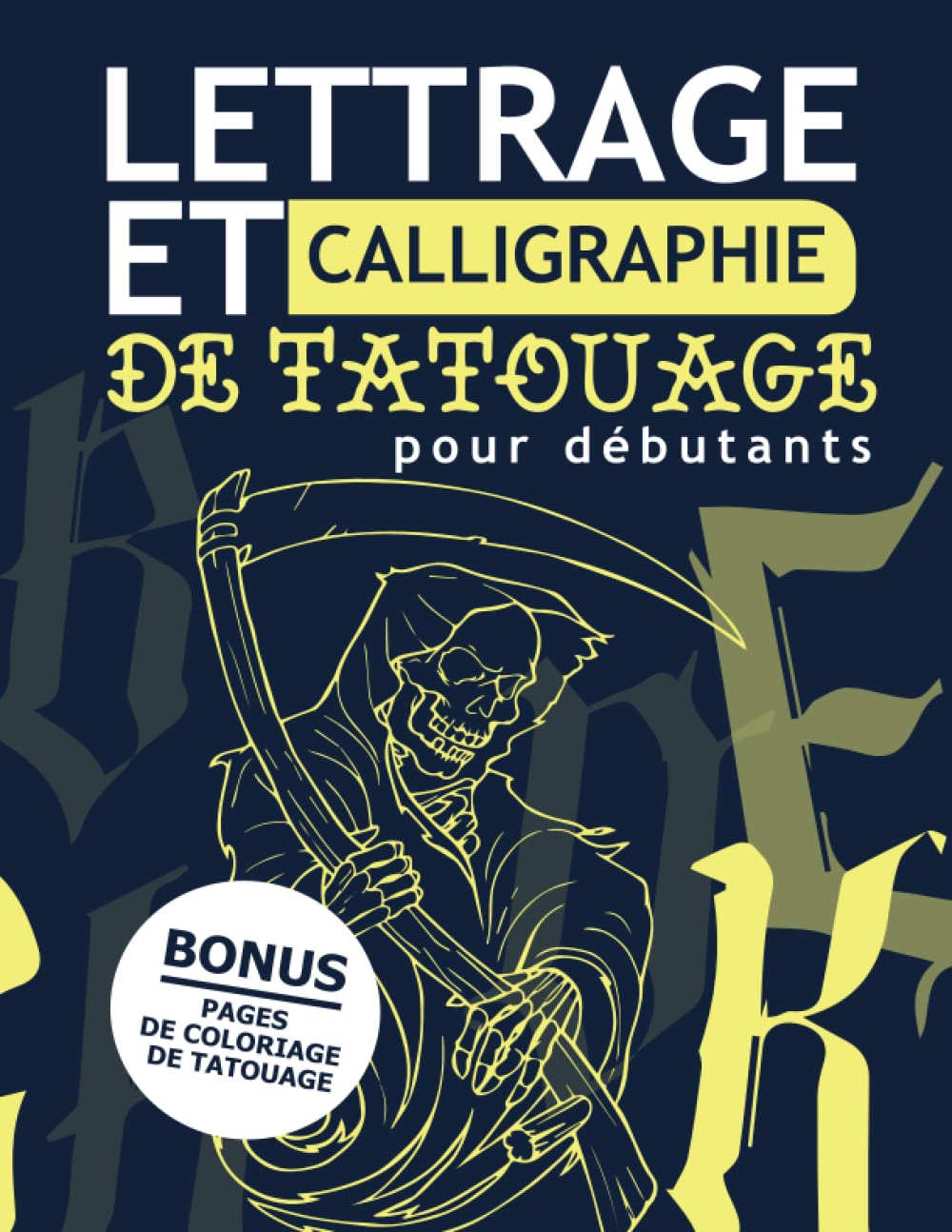 Calligraphie Tatouage Simulationnull