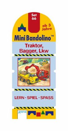 Mini Bandolino Set 66: Traktor, Bagger, LKW