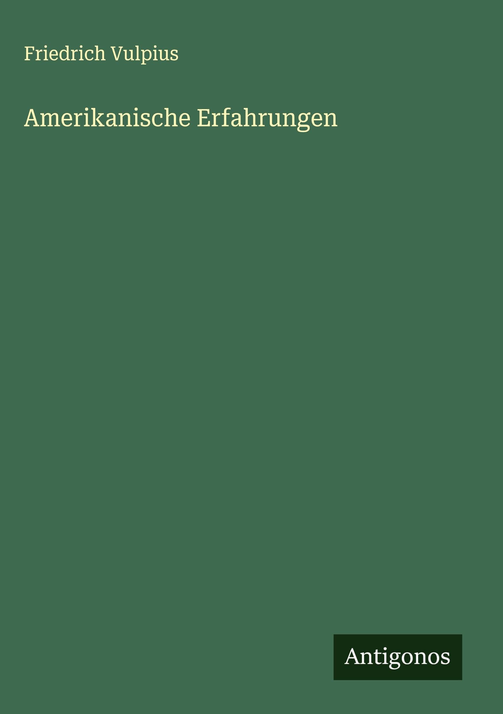 Amerikanische Erfahrungen