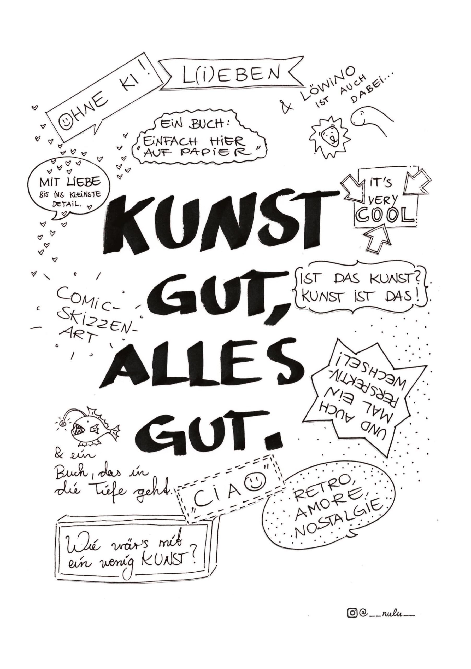 KUNST GUT, ALLES GUT.