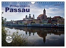 Pittoreskes Passau (Wandkalender 2023 DIN A4 quer), Calvendo Monatskalender