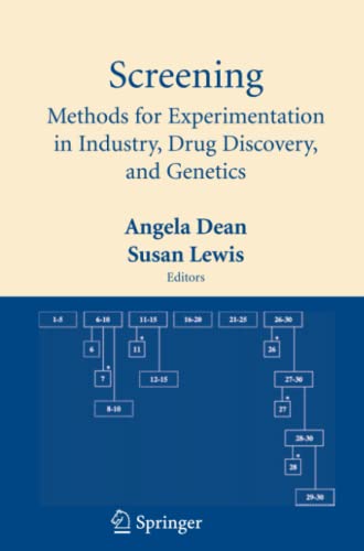 Screening: Methods for Experimentation in Industry, Drug Discovery, and Genetics