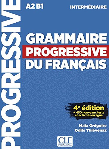 Grammaire progressive   Grammaire progressive du Français Niveau intermédiaire (4ème édition) m Audio-CD Kartoniert (TB)