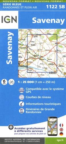 IGN Karte, Serie Bleue Savenay