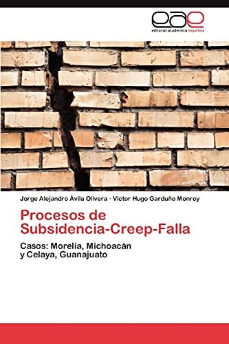 Procesos de Subsidencia-Creep-Falla: Casos: Morelia, Michoacán y Celaya, Guanajuato