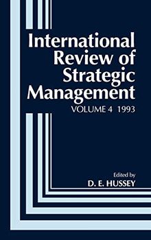International Review Strategic (International Review of Strategic Management)