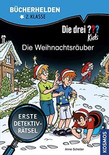 Die drei ??? Kids, Bücherhelden 2. Klasse, Die Weihnachtsräuber: Erste Detektivrätsel, Erstleser Kinder ab 7 Jahre