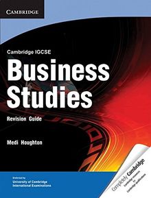 Cambridge IGCSE Business Studies Revision Guide (Cambridge International IGCSE)