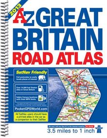 Great Britain Road Atlas (A-Z Road Atlas)
