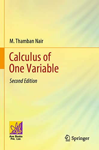 Calculus of One Variable