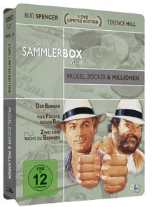 Bud Spencer & Terence Hill Sammlerbox Vol. 4: Prügel, Zocker und Millionen (3 DVDs) [Limited Edition]