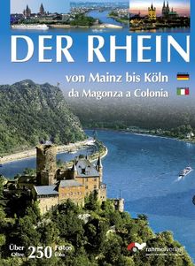 XXL-Book Rhein (deutsche/ital. Ausgabe) von Mainz bis Köln/fran Mainz till Köln