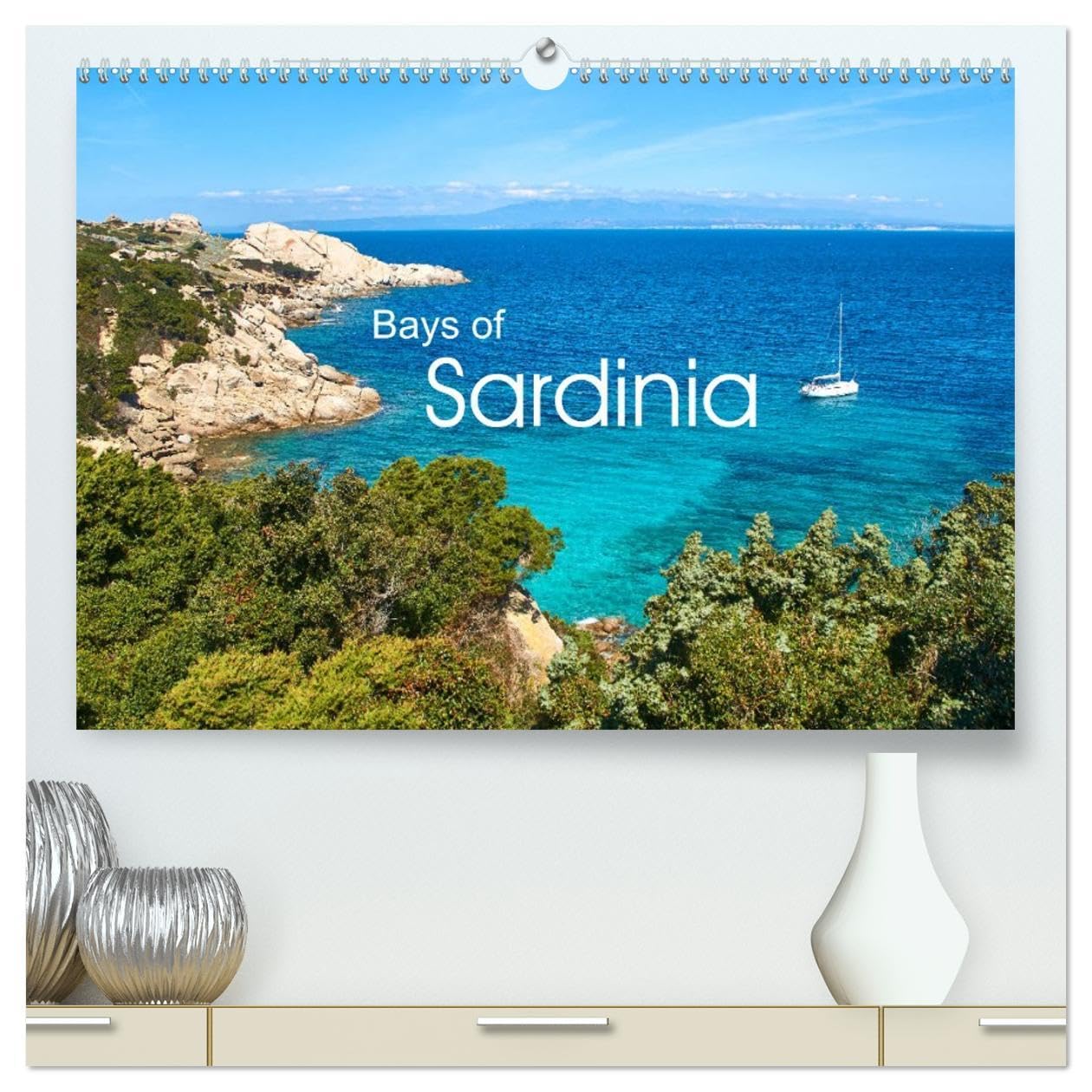 Bays of Sardinia (High Quality Premium Wall Calendar 2026 DIN A2 landscape),CALVENDO 12 Month Wall Calendar: Magnificent images from the second largest island of the Mediterranean Sea.