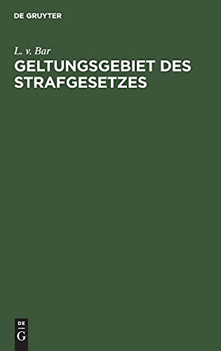 Geltungsgebiet des Strafgesetzes