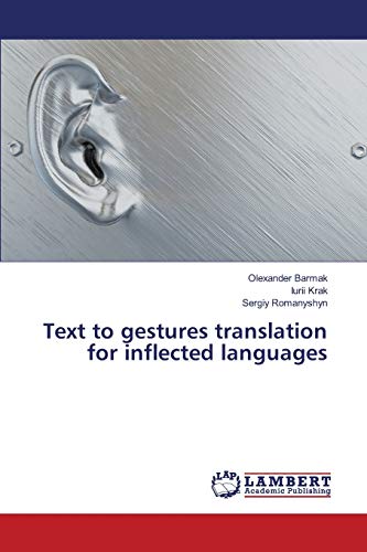 Text to gestures translation for inflected languages