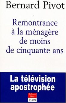 Remontrance à la ménagère de moins de cinquante ans