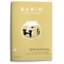 Cuadernos problemas 6. Rubio