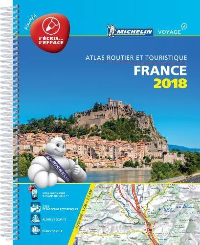 France 2018 : atlas routier et touristique : plastifié