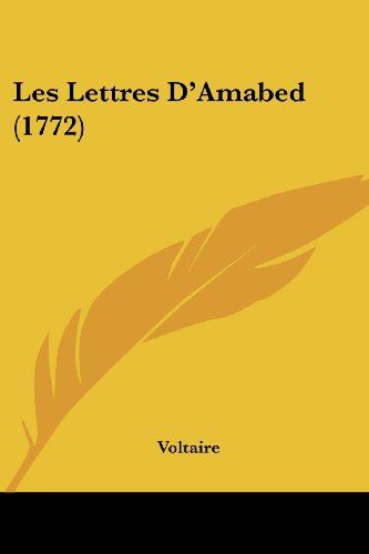 Die Buchhandlung in Oelde hat das Buch Les Lettres D'Amabed (1772)