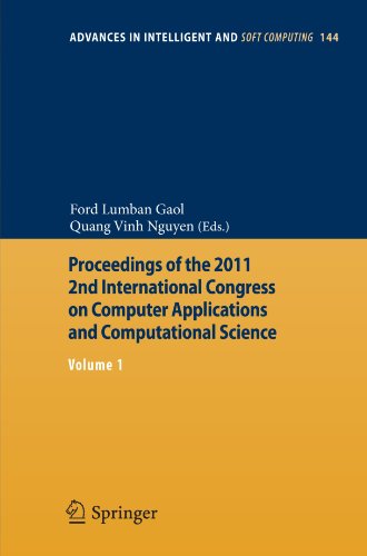 Proceedings of the 2011 2nd International Congress on Computer Applications and Computational Science: Volume 1 (Advances in Intelligent and Soft Computing)