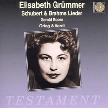 Lieder von Schubert, Brahms, Grieg und Verdi