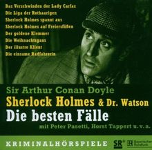 Sherlock Holmes & Dr. Watson. Die besten Fälle. 5 CDs. 8 Kriminalhörspiele