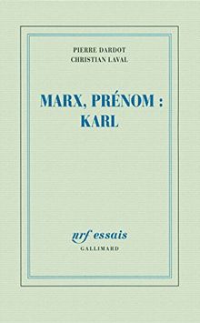 Marx, prénom Karl