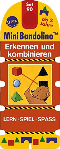 Mini Bandolino Set 90 Formen und Muster/Shapes and Colours (Batch 16): Lernspiel mit Lösungskontrolle für Kinder ab 3 Jahren