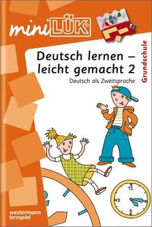 miniLÜK: Deutsch lernen - leicht gemacht 2: Deutsch als Zweitsprache für die Grundschule