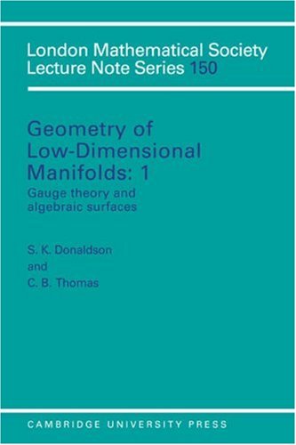 LMS: 150 Geometry of Manifolds v1 (London Mathematical Society Lecture Note Series, Band 150)