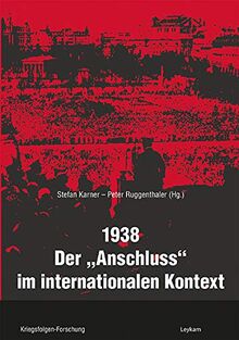 1938 Der »Anschluss« im internationalen Kontext