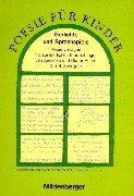 Poesie für Kinder, 3./4. Schuljahr: Kopiervorlagen mit ausführlichen Erarbeitungen | Buch | Zustand gut