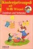 Kindergartenspaß mit Willi Wiesel. Zuordnen und verbinden