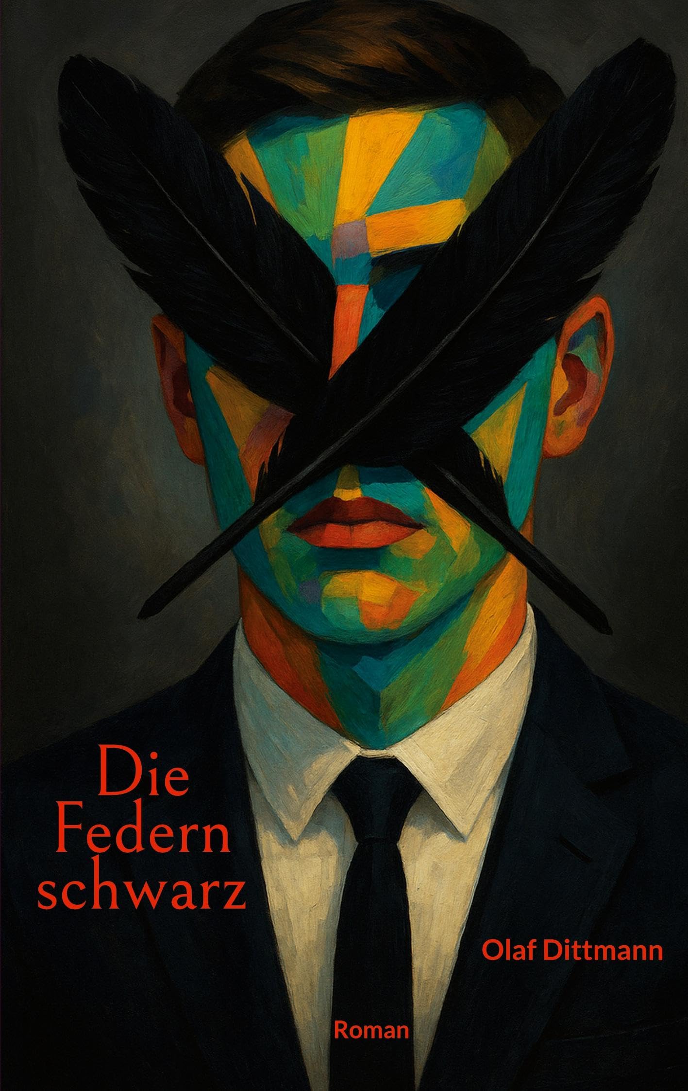 Die Federn schwarz: Roman