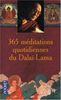 365 Méditations quotidiennes du Dalaï-Lama