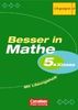 Besser in Mathe. Sekundarstufe I: Besser in Mathe. 5. Klasse. Neubearbeitung. Übungsbuch. (Lernmaterialien)