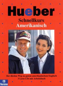 Schnellkurs, Audio-CDs m. Arbeitsbuch, Amerikanisch, 3 CD-Audio