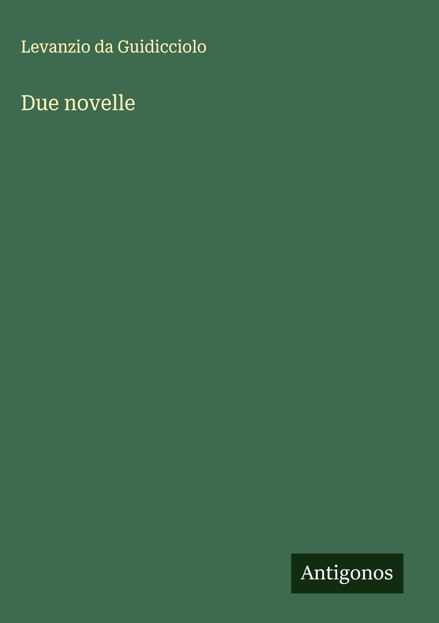 Due novelle