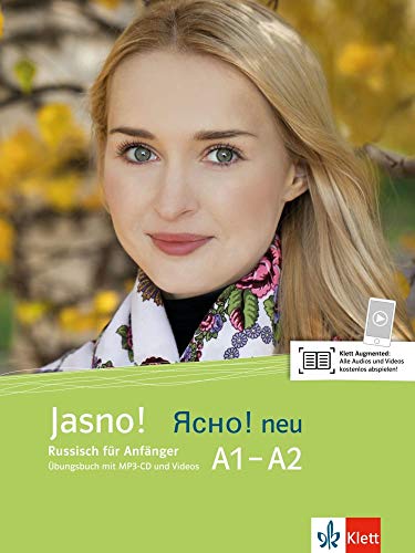 Jasno! neu   Jasno! neu Übungsbuch A1-A2 + Audio-CD MP3 + Videos online Kartoniert (TB)