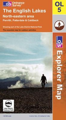 The English Lakes: North Eastern Area (Explorer Maps)