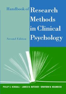 Handbook of Research Methods in Clinical Psychology