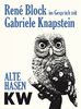 René Block im Gespräch mit Gabriele Knapstein: Alte Hasen. KW, Berlin. Band 1